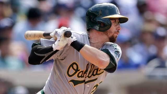 Sogard's RBI single in 9th lifts A's to 6-5 win over Padres