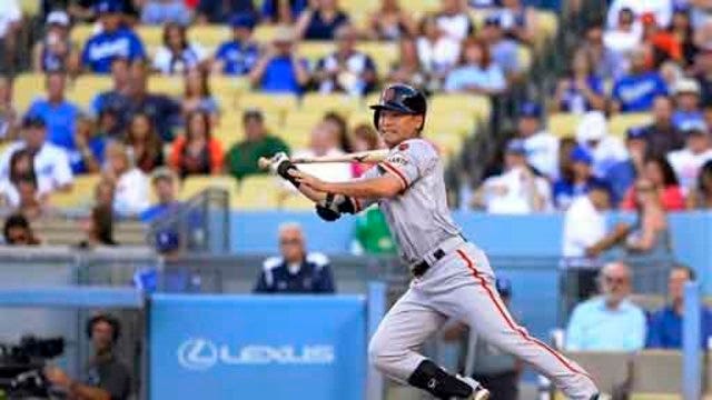 Posey's Grand Slam Pummels Dodgers, Giants Win 9-5
