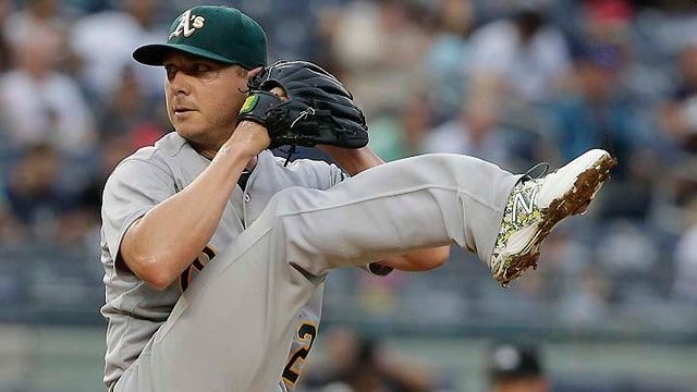 A's star pitcher Scott Kazmir traded to Houston Astros
