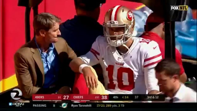 49ers confirm Garoppolo has torn ACL
