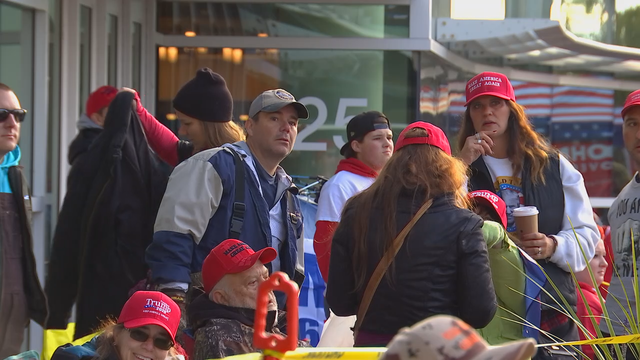 Trump supporters, protesters flock to Rochester for campaign stop