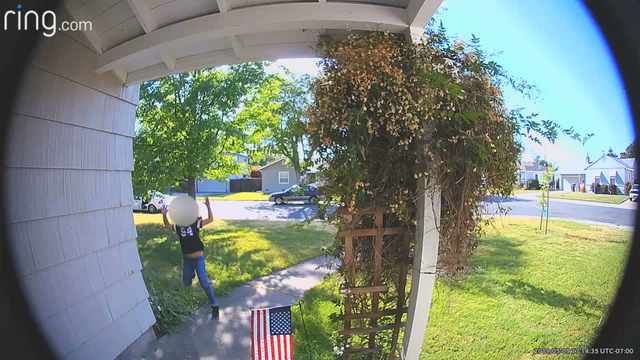Surveillance video shows girl taking packages off porch near Sacramento