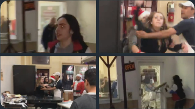 'Belligerent' Santa Con revelers trash Pakistani restaurant in San Francisco