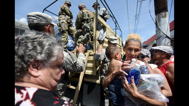 Feds rush aid to Puerto Rico, while Trump tweets about debt