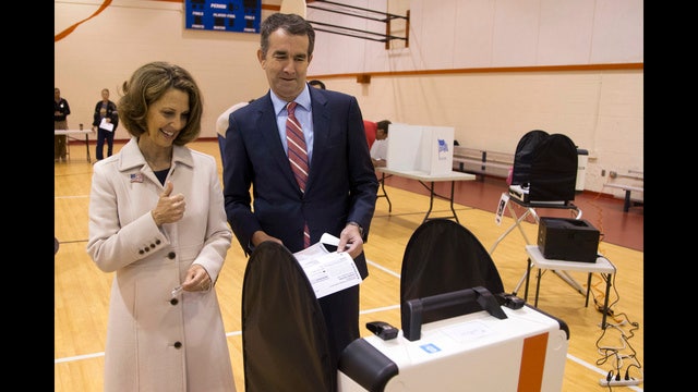 Democrats sweep Virginia, New Jersey governor's races