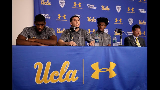 Trump urges 3 UCLA players to thank China leader for release