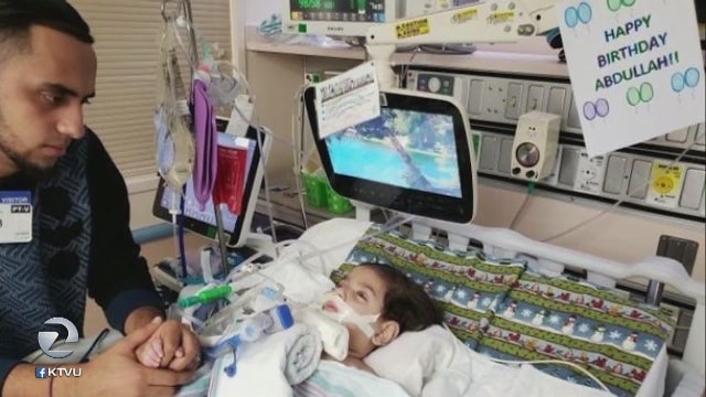 Activists demand 'Muslim ban waiver' for mother to visit her dying 2-year-old in Oakland