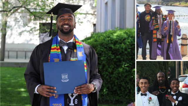 From Oakland to New Haven: Yale grad gives shout-out to The Town