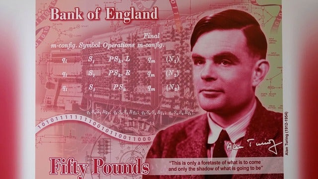 Codebreaker Alan Turing to be face of new British banknote