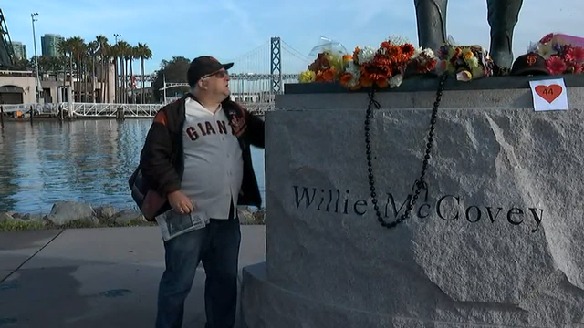 Fans remember the late Giants legend Willie McCovey as an ambassador of the team, city