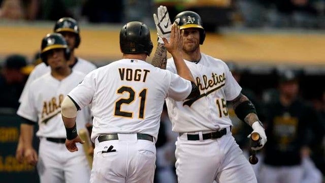 Brooks shines again but A's lose to Astros 5-4 in 10 innings