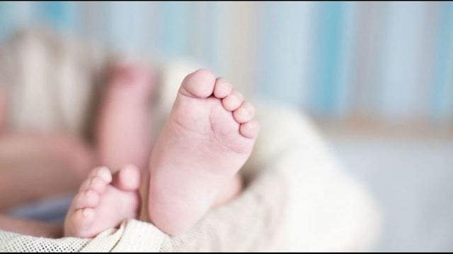 Antioch girl arrives a minute into 2022