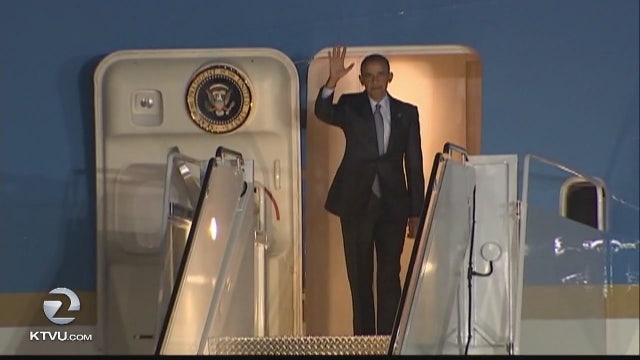 President Obama back in Bay Area for fundraisers