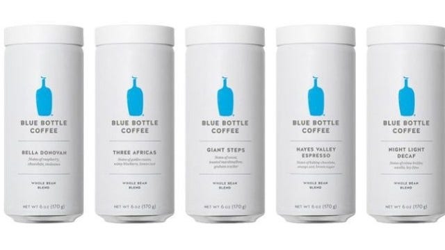 Blue Bottle Coffee recalls Coffee Cans due to faulty lids