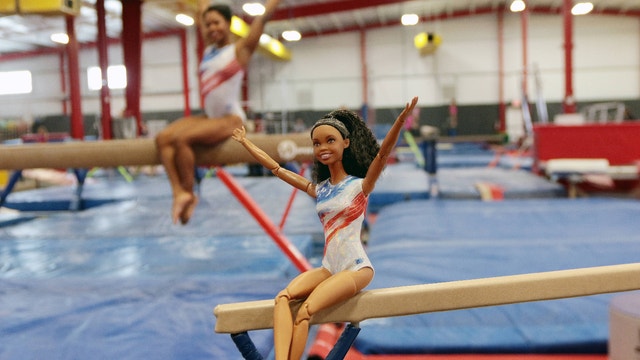 Gymnast Gabby Douglas honored with a new Barbie 'Shero' doll