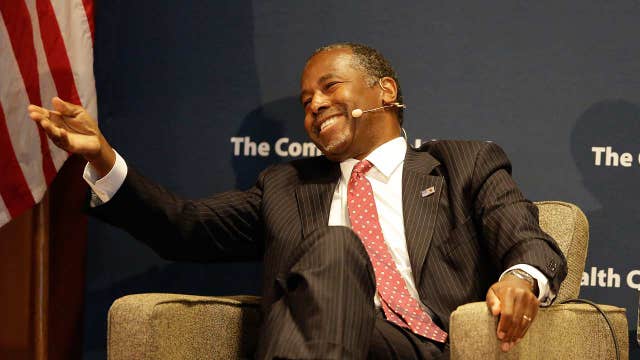 GOP candidate Carson speaks in San Francisco