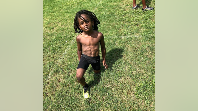 That Kid's Got Game: 6-year-old football player catches LeBron James' attention