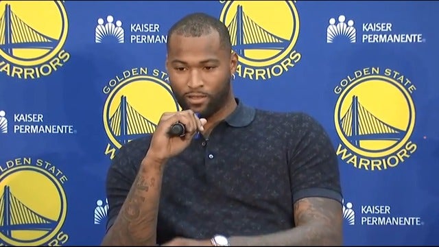 DeMarcus Cousins relishing fresh start in Golden State
