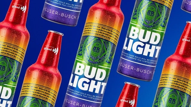 Bud Light to celebrate Pride Month with rainbow bottles