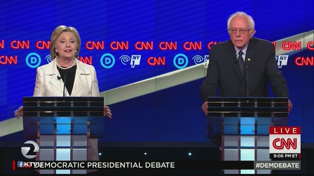Bitterly feuding, Clinton, Sanders clash in NY debate
