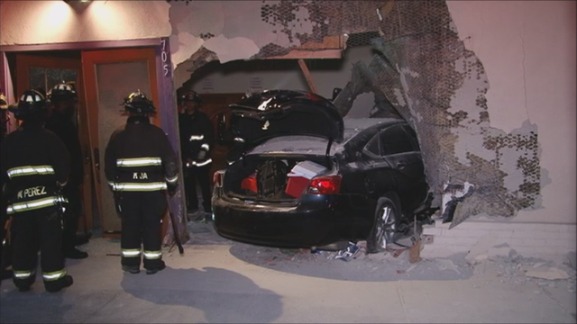 Car plows into Oakland church, officer conducting traffic struck by different car