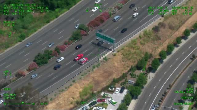 Stolen Oakland fire truck recovered in Vacaville, one arrested