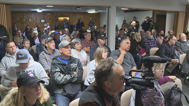 California wildfire victims living in RVs ordered to leave properties