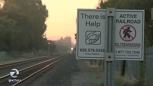 Palo Alto teams with Caltrain to reduce track suicides