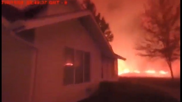Body-worn camera captures deputy's incredible rescue amid smothering Camp Fire flames