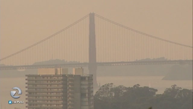 Spare the air alert declared through Friday as smoke lingers over Bay Area