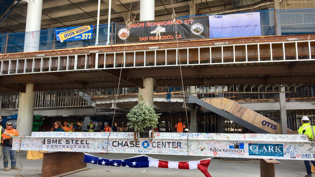 Future Warriors home reaches construction milestone