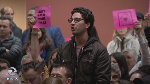Cheers and jeers at tense SF Navigation Center meeting along Embarcadero