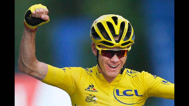 Chris Froome wins his third Tour de France