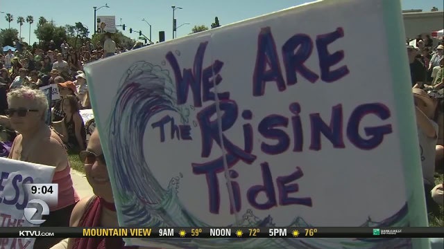 Climate march takes place in Oakland