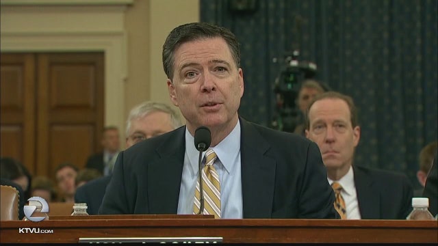 Comey: FBI probing Trump-Russia links, wiretap claims bogus