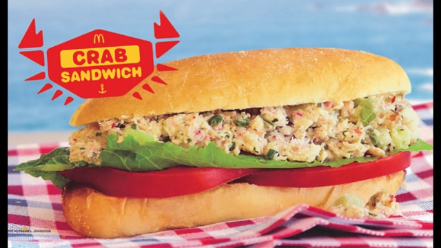 Bay Area McDonald's testing Crab Sandwich