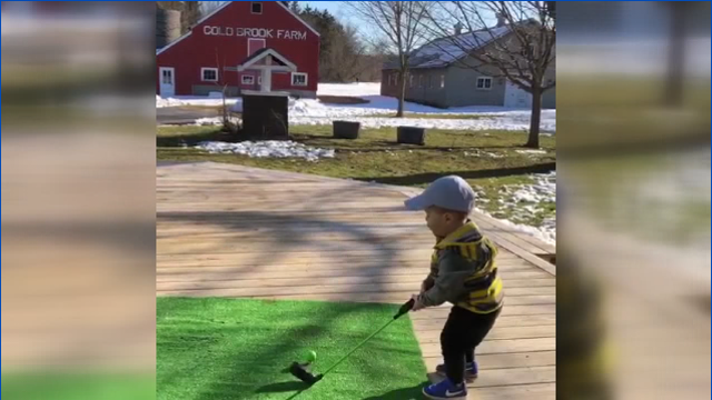 That Kid's Got Game: 20-month-old golf phenom