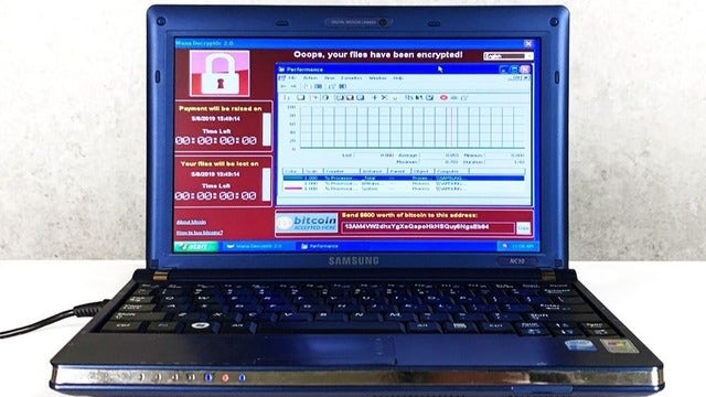 Malware infested laptop receives $1.345 million closing bid