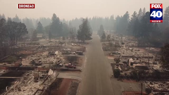 Paradise Gone: Drone video shows Camp Fire's destruction
