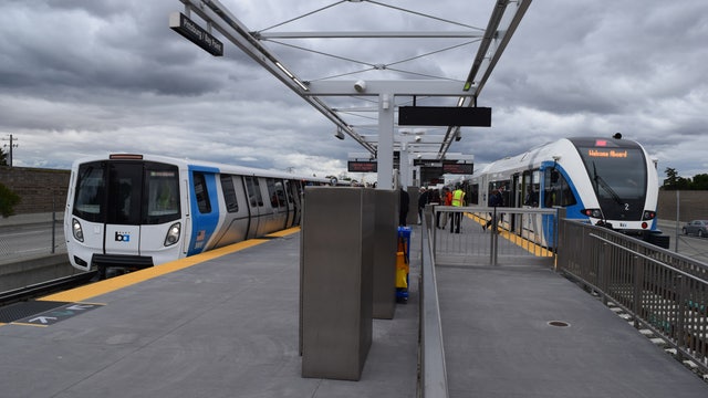 E-BART extension from Pittsburg-Bay Point to Antioch opens for passenger service