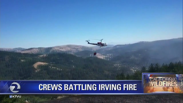 Evacuation orders lifted for fire in Marin Co.