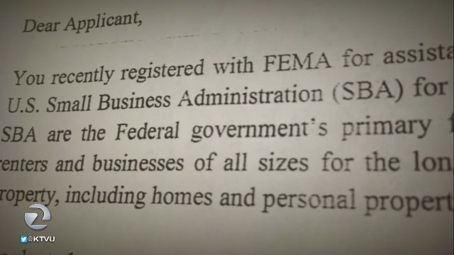 FEMA applications submitted for homes unaffected by North Bay wildfires