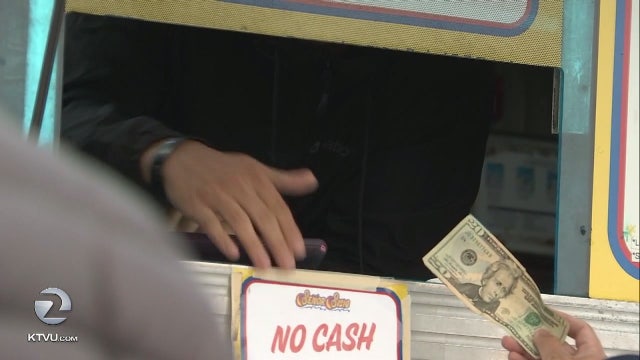 Food truck goes cashless for safety's sake