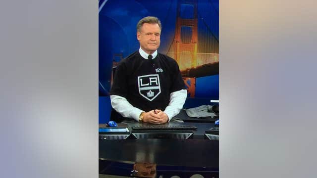 Sharks fan Frank Somerville loses bet with 'humiliating' results