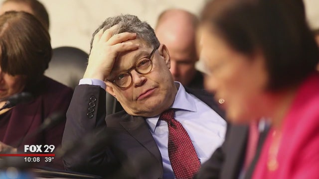 As Franken's support collapses, Democrats expect resignation