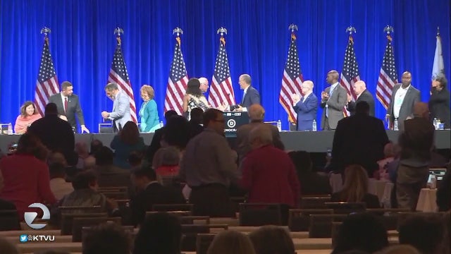 Democratic presidential candidates pitch their strategies for winning nomination in 2020