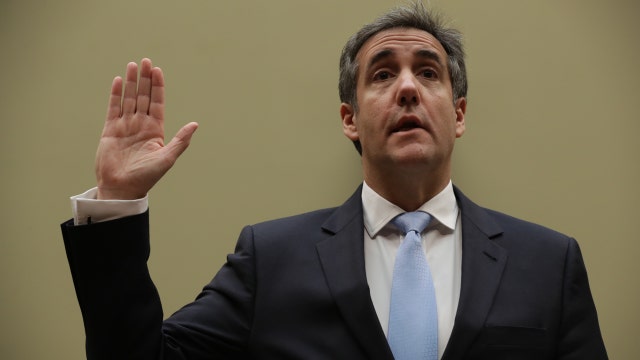 Former Trump lawyer Michael Cohen testifies before House oversight committee