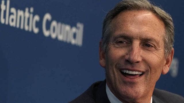 Former Starbucks Chair Howard Schultz debating presidential bid