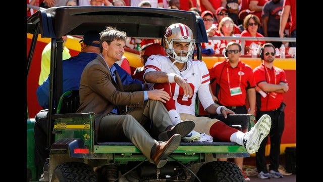 49ers fear Garoppolo suffered ACL injury