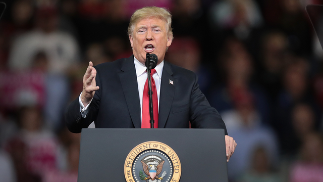 President Donald J. Trump spoke in Orlando today